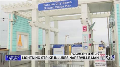 Naperville man in critical condition after being struck by lightning in Florida